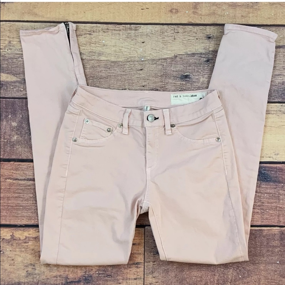 Rag and bone skinny stretch jeans